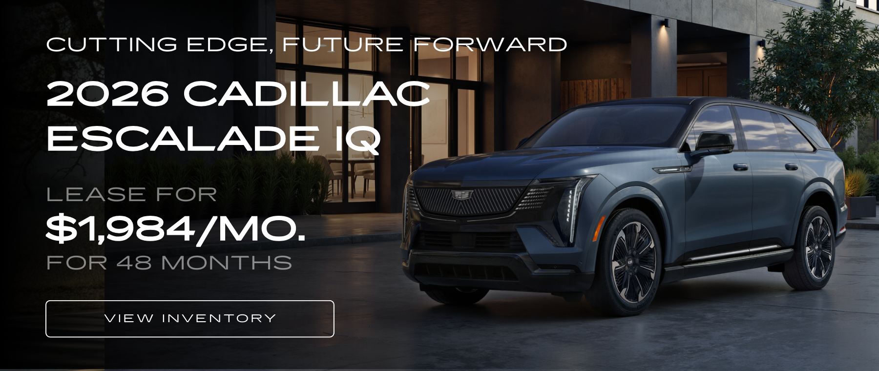 2026 Cadillac Escalade IQ - Lease for $1,984/mo